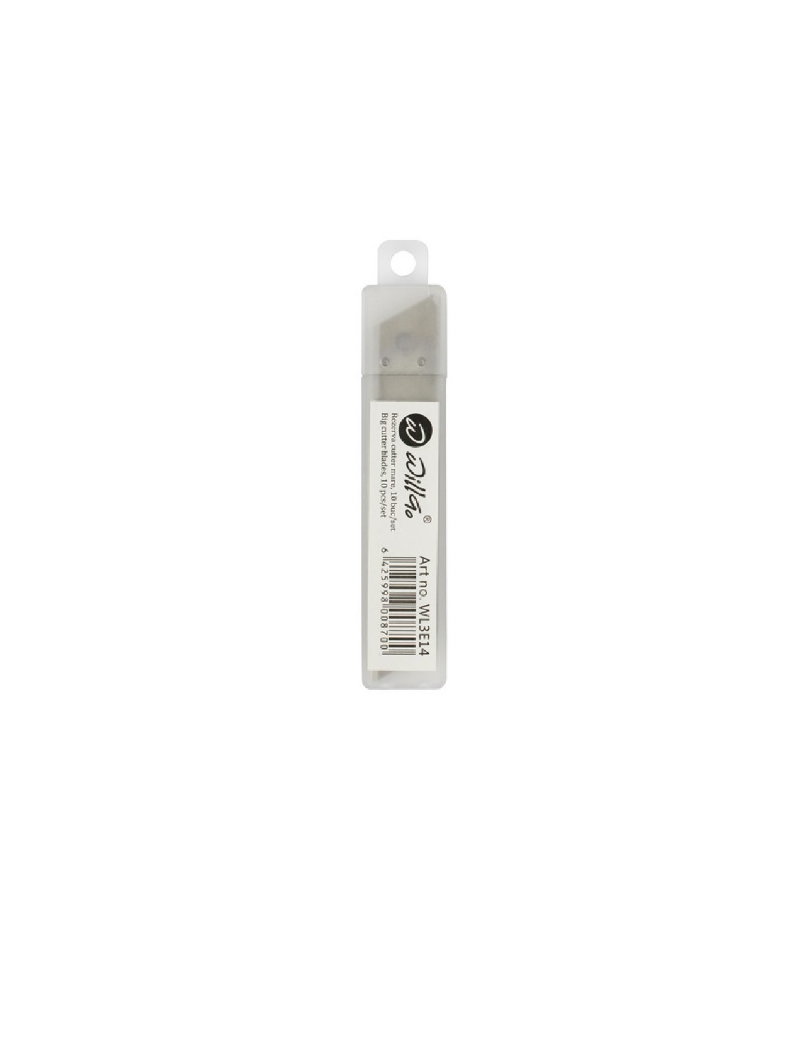 Rezerva pentru cutter mare (18 mm) 10 buc/set Willgo