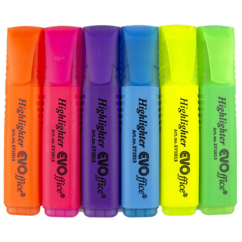 Textmarker EVOffice -albastru
