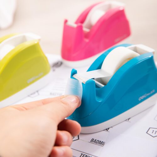 DISPENSER STABIL PENTRU BANDA ADEZIVA 18MM DELI