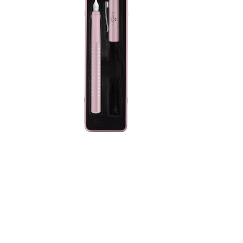 SET CADOU STILOU SPARKLE ROSE METALIC M FABER-CASTELL
