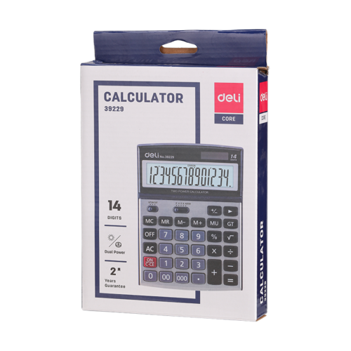 CALCULATOR BIROU 14DIG METAL 39229 DELI