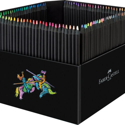 CREIOANE COLORATE 100 CULORI BLACK EDITION FABER-CASTELL