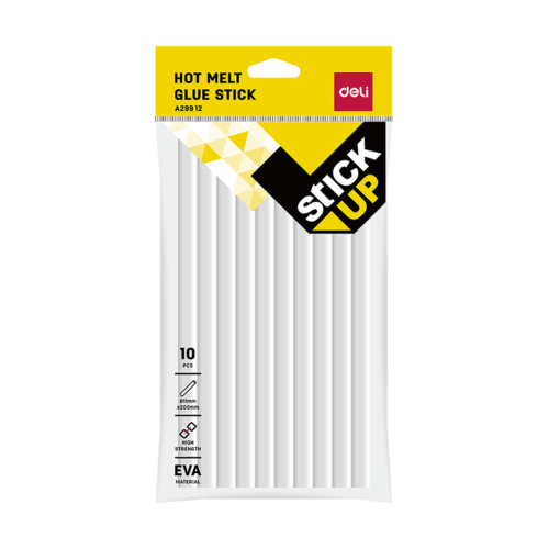 LIPICI TRANSPARENT HOT MELT 11*200MM 10 BUC/SET DELI