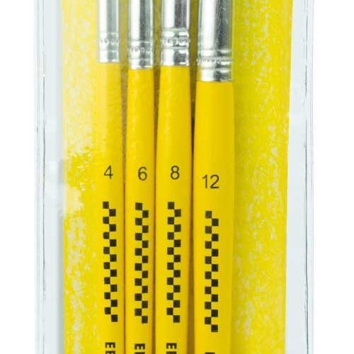 SET 4 PENSULE NR. 4/6/8/12 VARF ROTUND EBERHARD FABER