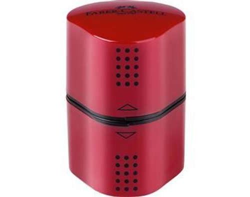 ASCUTITOARE TRIPLA GRIP 2001 ROSIE/ALBASTRA FABER-CASTELL
