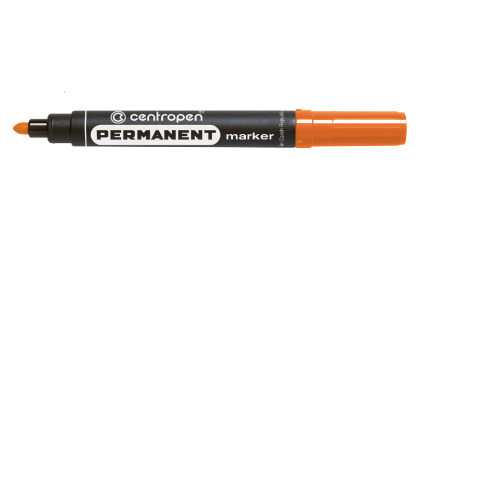 MARKER PERMANENT PORTOCALIU VARF ROTUND 2.5MM 8566 CENTROPEN