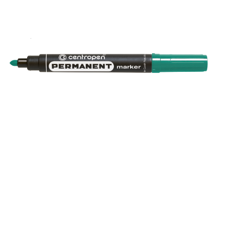 MARKER PERMANENT VERDE VARF ROTUND 2.5MM 8566 CENTROPEN