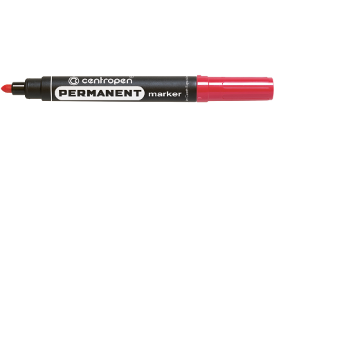 MARKER PERMANENT ROSU VARF ROTUND 2.5MM 8566 CENTROPEN
