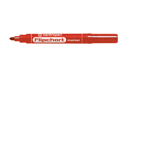 MARKER FLIPCHART ROSU 2.5MM 8550 CENTROPEN