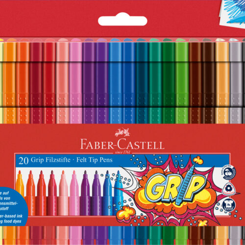 CARIOCA 20 CULORI GRIP FABER-CASTELL