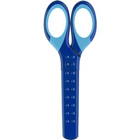 FOARFECA SCOLARA CU PROTECTIE GRIP ALBASTRA FABER-CASTELL - imagine 4