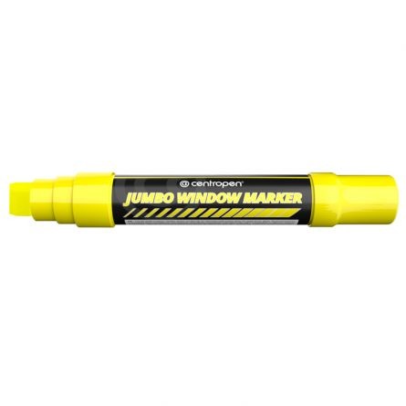 MARKER CRETA LICHIDA GALBEN JUMBO 2-15MM 9120 CENTROPEN