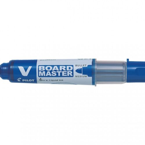MARKER WHITEBOARD ALBASTRU 6MM VARF ROTUND VBOARD PILOT