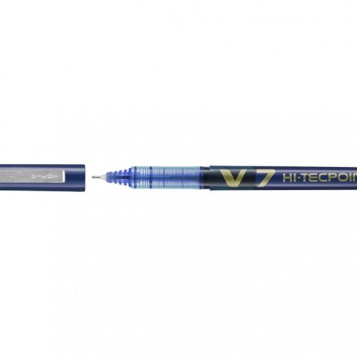 ROLLER 0.7MM V7 ALBASTRU HI-TECPOINT PILOT