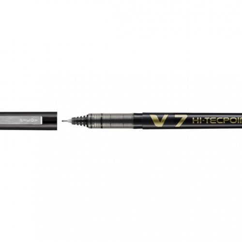 ROLLER 0.7MM V7 NEGRU HI-TECPOINT PILOT