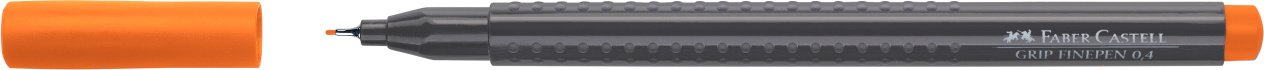 LINER 0.4MM ORANJ GRIP FABER-CASTELL - imagine 2