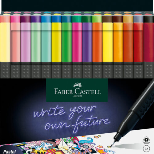 LINER 0.4MM SET 30 GRIP FABER-CASTELL