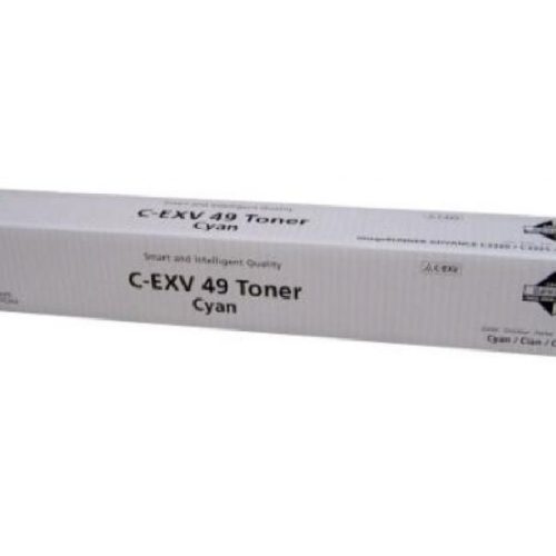 CARTUS TONER CYAN C-EXV49C 19K ORIGINAL CANON