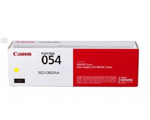 CARTUS TONER YELLOW CRG054Y 1.2K ORIGINAL CANON