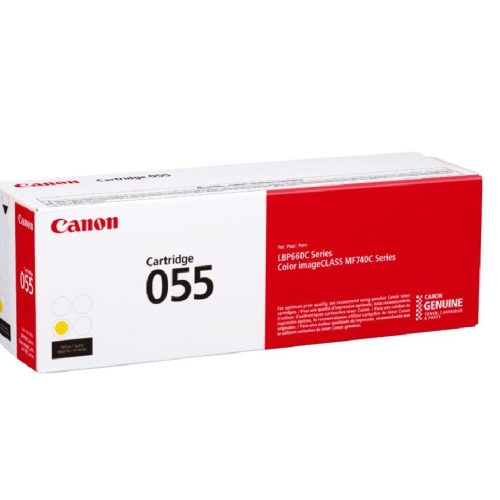 CARTUS TONER YELLOW CRG055Y 2.1K ORIGINAL CANON
