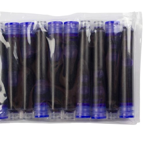 Rezerva cerneala pentru stilourile EVOffice, 10 buc/set - albastru