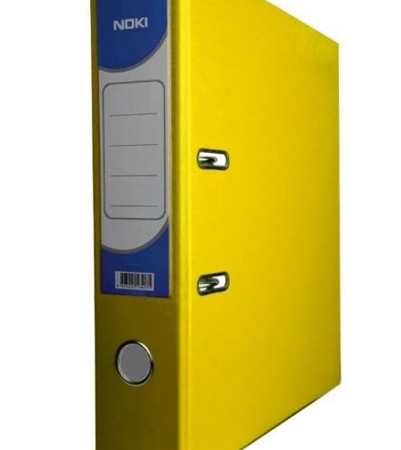 BIBLIORAFT PLASTIFIAT 7.5CM GALBEN NOKI