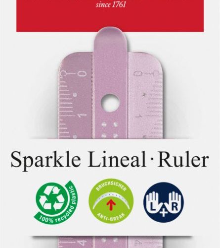 RIGLA 15CM SPARKLE FABER-CASTELL