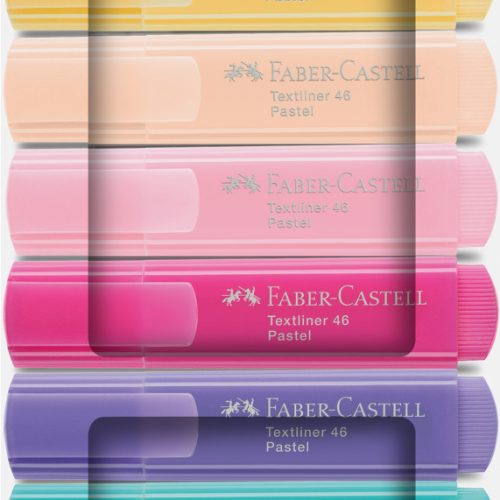 TEXTMARKER SET 8 PASTEL 1546 CUTIE CARTON 2024 FABER-CASTELL