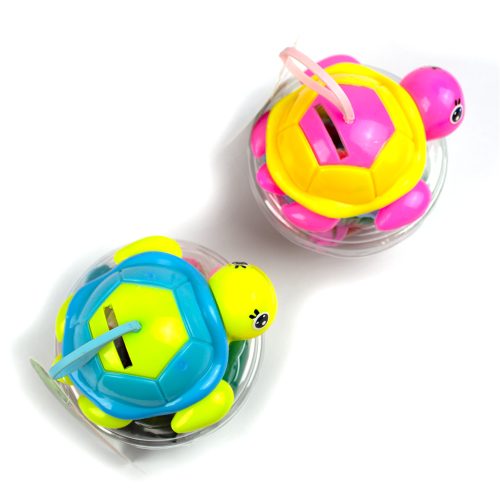 Plastilina "play dough" in cutie plastic forma broasca testoasa, 12 culori si accesorii modelat No.825