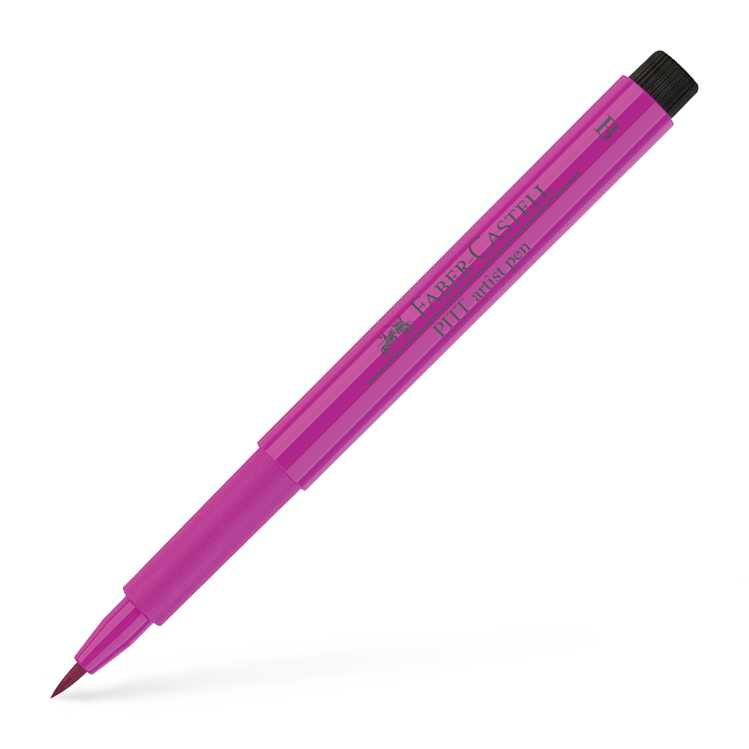PITT ARTIST PEN BRUSH ROZ PURPURIU MEDIU FABER-CASTELL