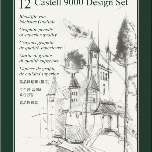 SET DESIGN 12 BUC CREION GRAFIT CASTELL 9000 FABER-CASTELL