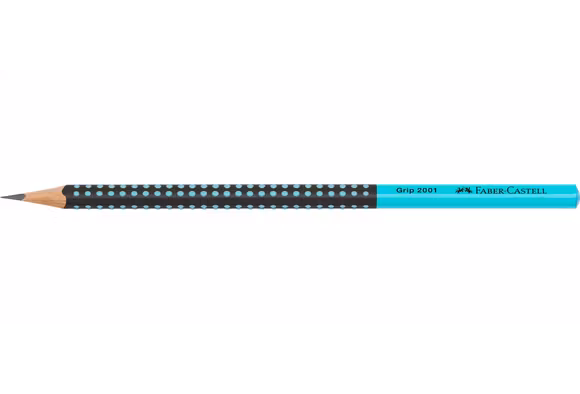 CREION GRAFIT B GRIP 2001 TWO TONE NEGRU-TURCOAZ 2022 FABER-CASTELL - imagine 2