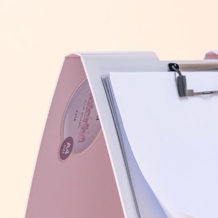 CLIPBOARD DUBLU FOAM CULORI MACARONS DELI - imagine 3