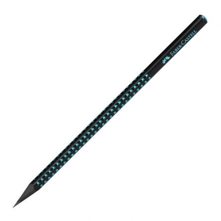 CREION GRAFIT B GRIP SPARKLE LEMN NEGRU MIDNIGHT OCEAN FABER-CASTELL