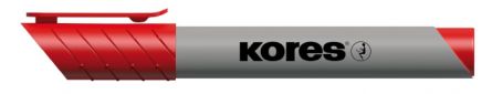 MARKER FLIPCHART ROSU 3MM ECO KORES