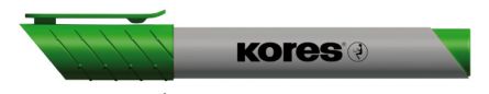 MARKER FLIPCHART VERDE 3MM ECO KORES