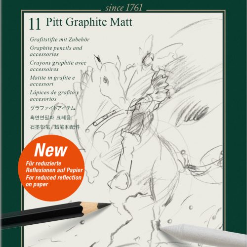SET 11 BUC CREION GRAFIT MAT PITT FABER-CASTELL