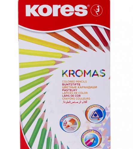 CREIOANE COLORATE 12 CULORI TRIUNGHIULARE ECO KORES