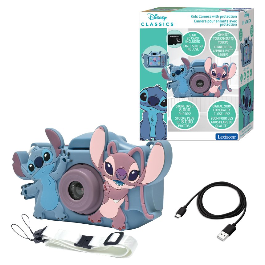 APARAT FOTO&CAMERA VIDEO CU HUSA, STITCH - imagine 2