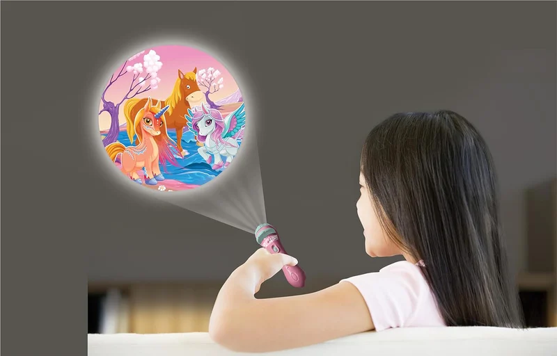 LANTERNA CU PROIECTOR, UNICORN - imagine 2