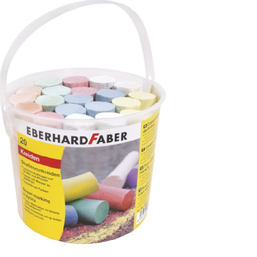 CRETA 20 BUC DESEN ASFALT GALETUSA EBERHARD FABER