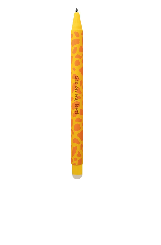 ROLLER 0.7 MM ALBASTRU ERASABLE GIRAFA EBERHARD FABER - imagine 3