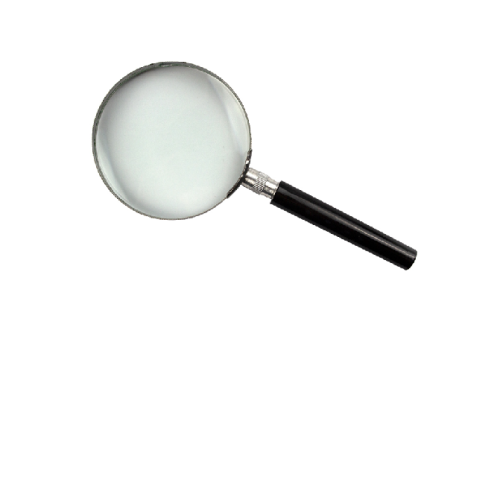 Lupa 5x, diametru 75 mm