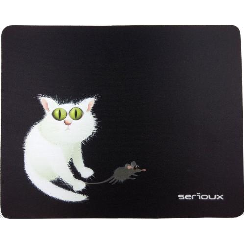 Mouse pad Serioux, model Cat and mice