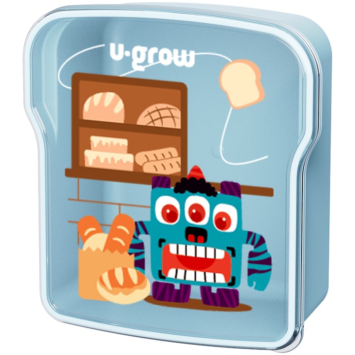 Set 3 caserole multicolore U-Grow, 3 x 300ml - imagine 2