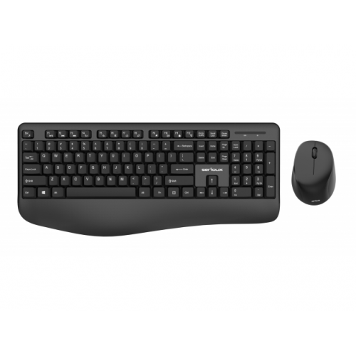 Kit tastatura + mouse Serioux NK9810WR