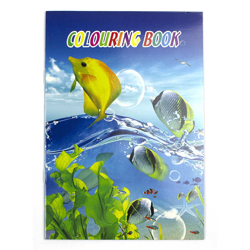 Caiet de colorat A5 ,10 file(8 file pentru colorat +2 file cu abtipilduri) - diverse modele - imagine 9