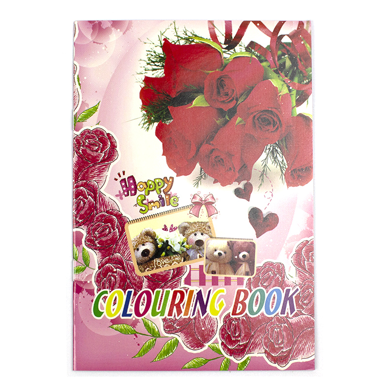 Caiet de colorat A5 ,10 file(8 file pentru colorat +2 file cu abtipilduri) - diverse modele - imagine 10