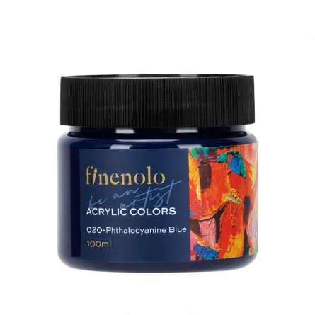 CULORI ACRILICE 100ML ALBASTRU PHTALO FINENOLO DELI