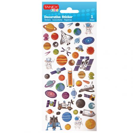 STICKER PUFFY SPACE TNX-25133 TANEX